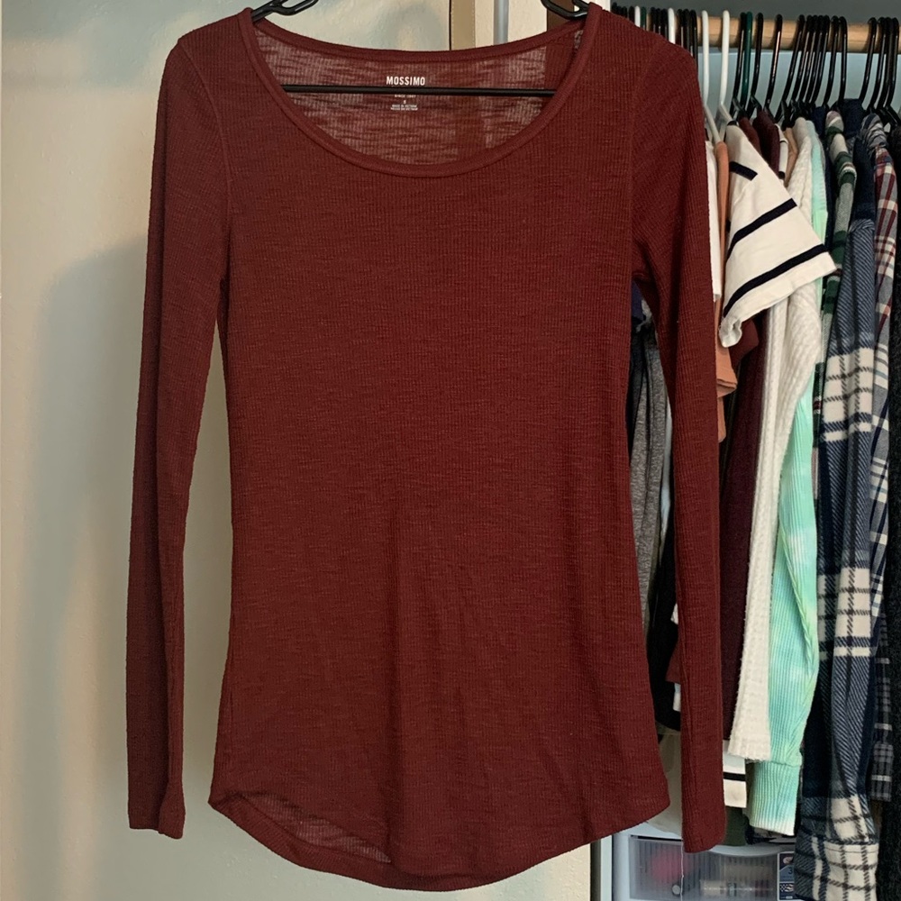 Mossimo Ribbed Long Sleeve